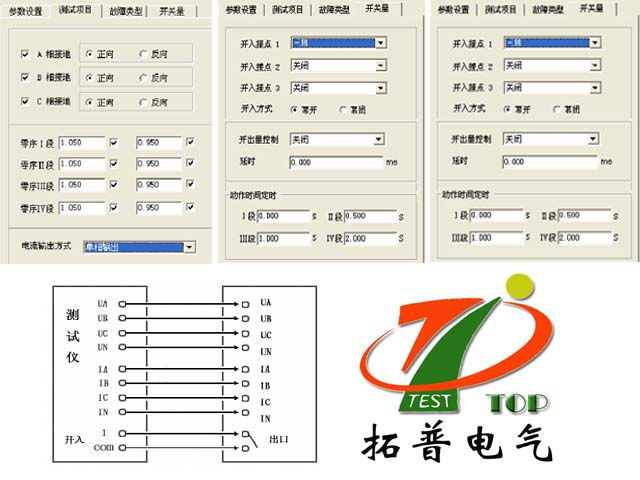 三相繼電保護測試儀-零序保護