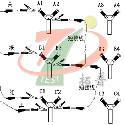 高壓開關機械特性測試儀機械時間測試接線方法