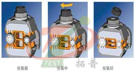 絕緣穿刺線夾工作原理圖